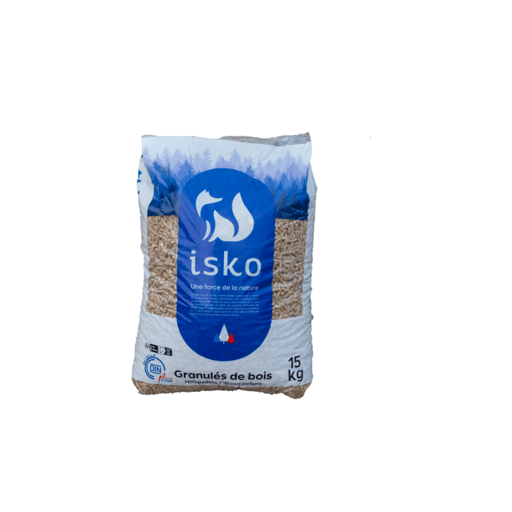 Granulés de bois ISKO - Palette de 70 sacs 1050kg