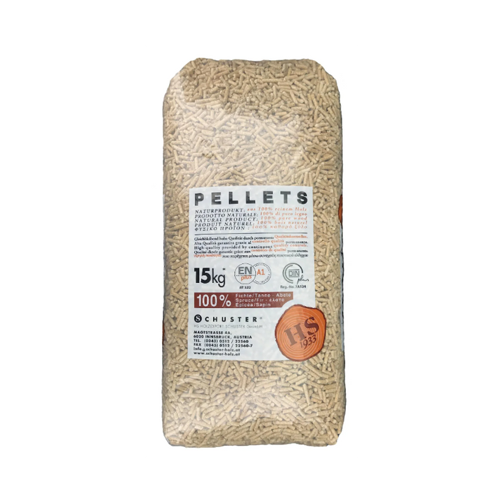Granulés de bois SCHÜSTER - Palette de 66 sacs de 15kg